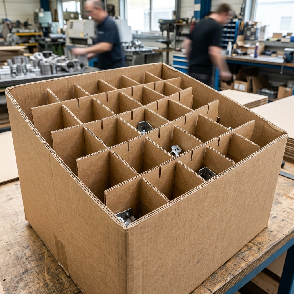 Corrugated Partitions